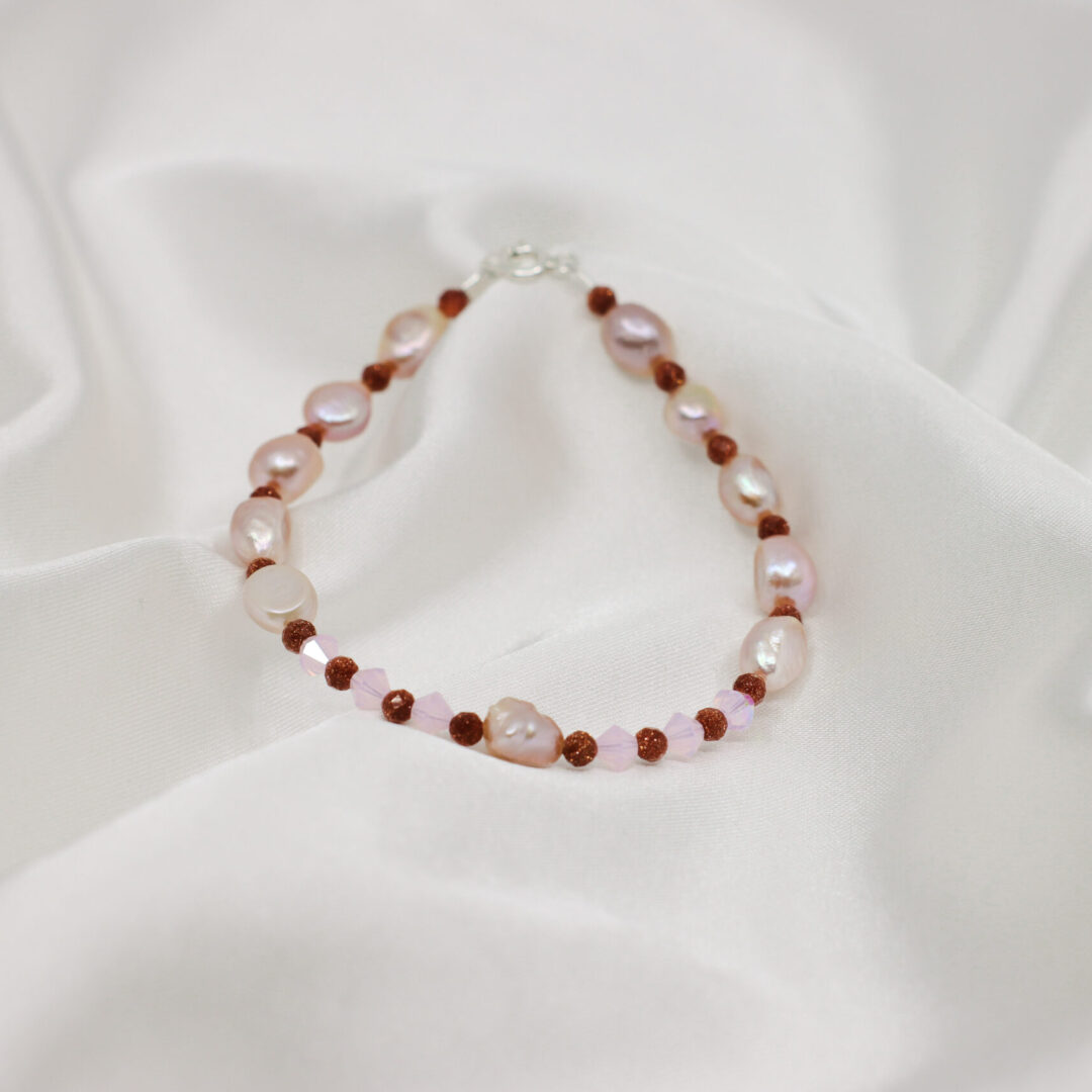 Bratara „Peach Aurora”