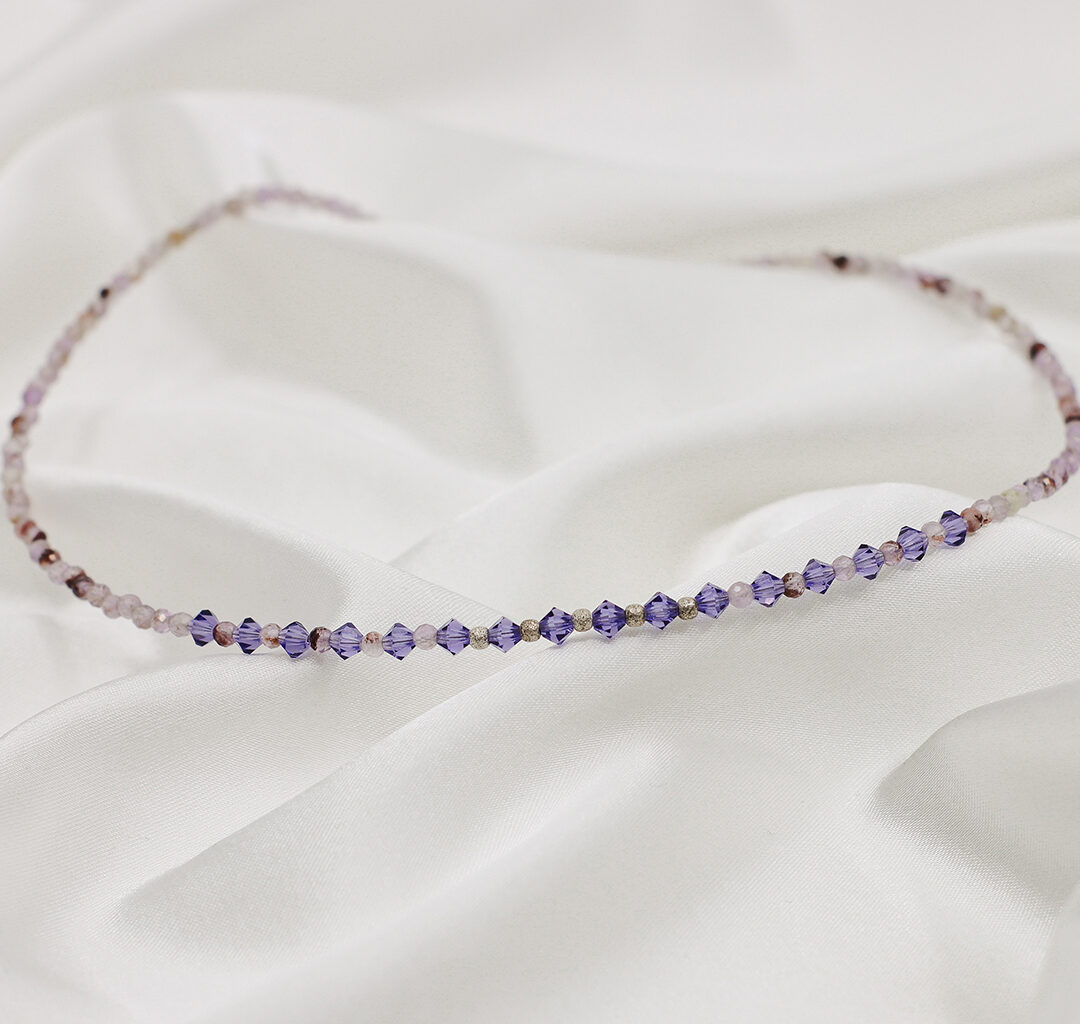 Colier „Mystic Violet”