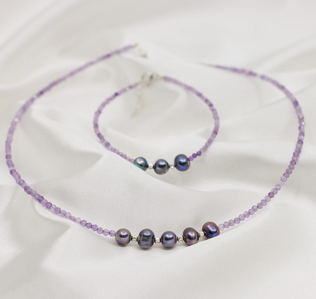 Set „Amethyst Serenity”