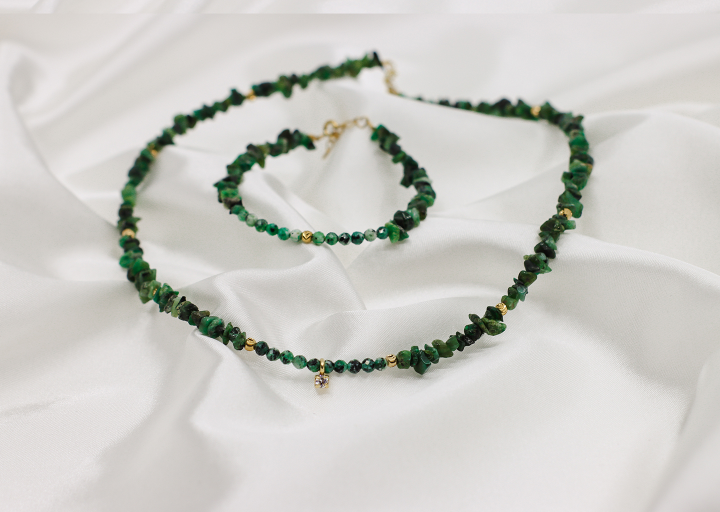 Set „Emerald Whisper”