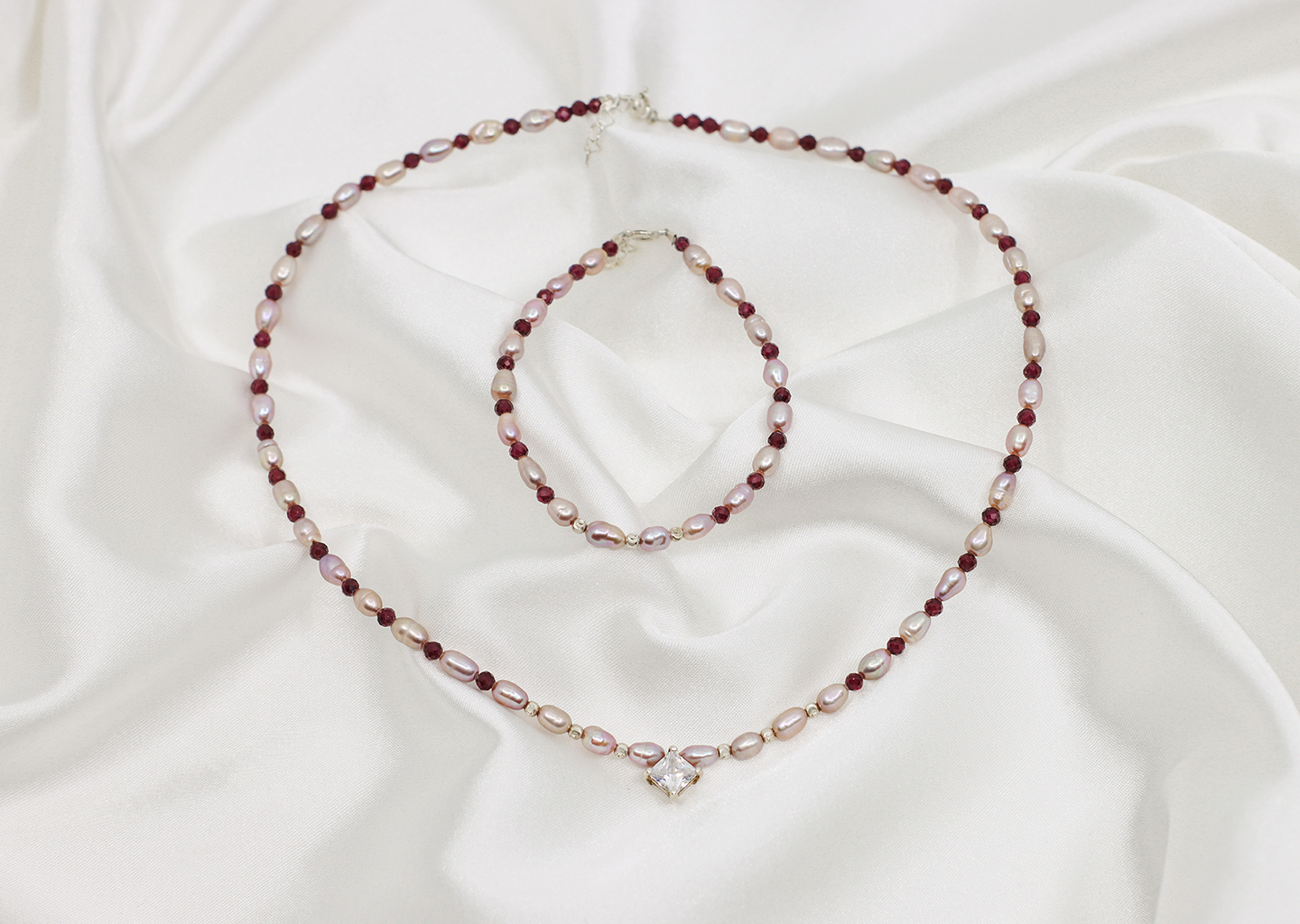 Set „Peach Blossom” 3 Set „Peach Blossom” - imagine 3